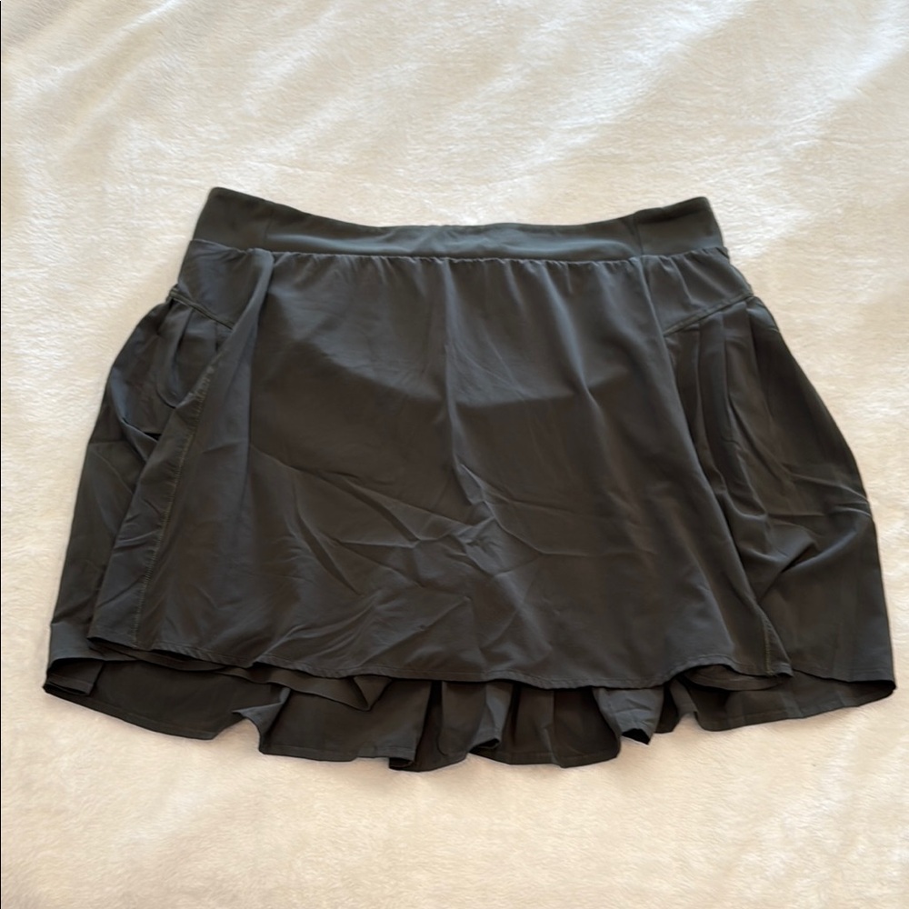 Dark Olive Green Spanx Athletic Skort size 2X
